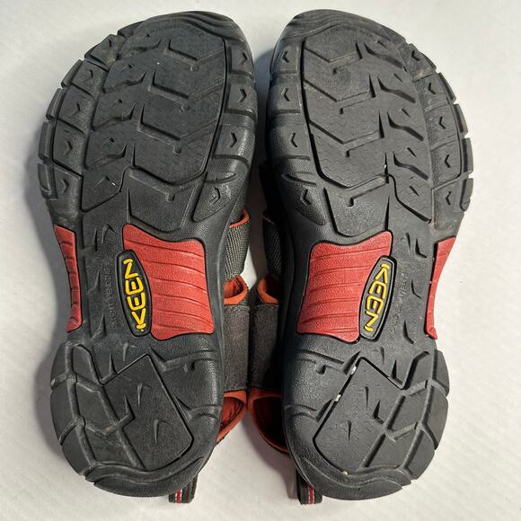 Men\'s Sz 9.5 KEEN Newport H2 Sandals Orange Brown Water Hiking Adventure Outdoor main image 8